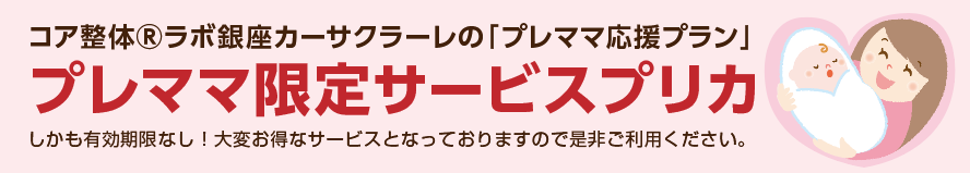 プレママ限定サービスプリカ